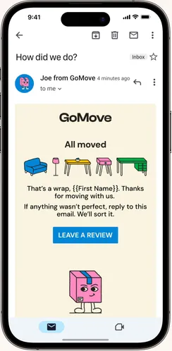 GoMove trigger email 4